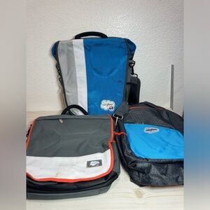 Salesforce 2011 Padded Laptop Messenger Multi-Use Travel Bag Lot Of 3